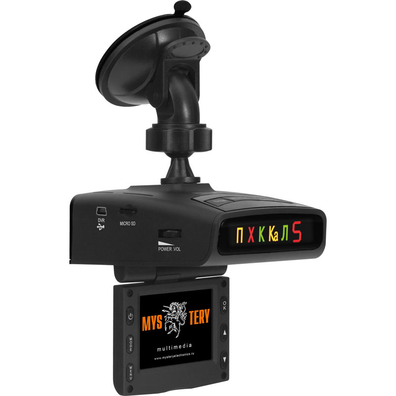 Антирадар  MYSTERY MRD-815HDVS с видеорегистратором