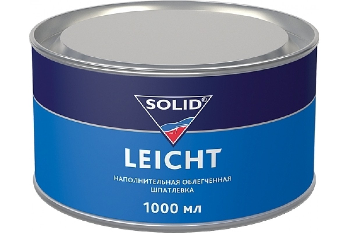 Шпатлевка наполняющая облегченная SOLID LEICHT  1000мл  SOLID CLASSIC LINE (10)