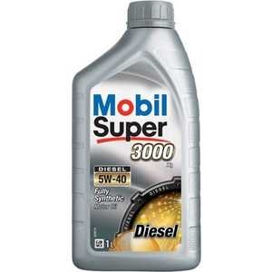 Mobil Super 3000 Diesel X1 5W-40  1л (синт) CF масло моторное