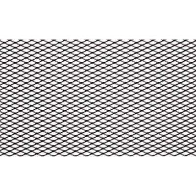 Решетка радиатора декоративная алюм. 1000*400мм черная/серебро  DOLLEX/AIRLINE