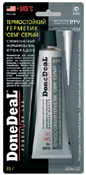 Герметик термост.-формироват.прокладок силикон.(серый) +345С 85г  DONE DEAL