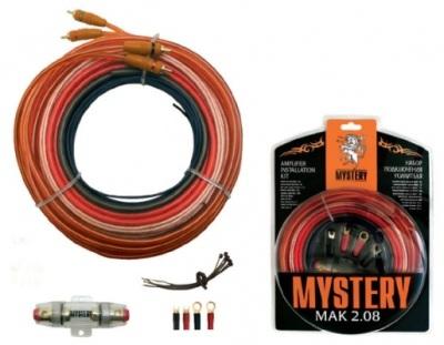 Комплект кабелей для 2-х канальный усилителя MYSTERY MAK 2.08