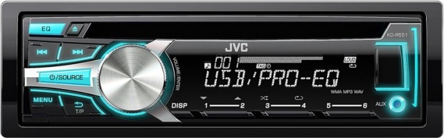 Автомагнитола JVC  KD-R551EY CD MP3