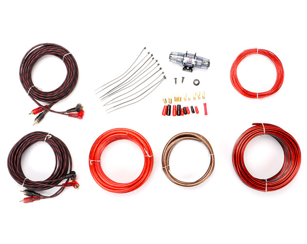 Комплект кабелей для 4-х канального усилителя URAL Молот K4-MT8