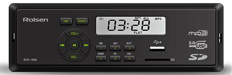 Автомагнитола Rolsen RCR-100G24 MP3 24V