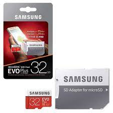 Flash-карта 32GB microSDHC class10+adapter  Samsung Evo