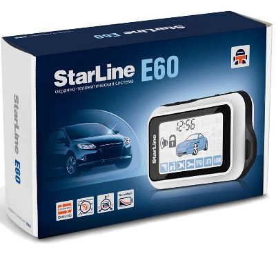 Автосигнализация StarLine E60 с обрат. связью