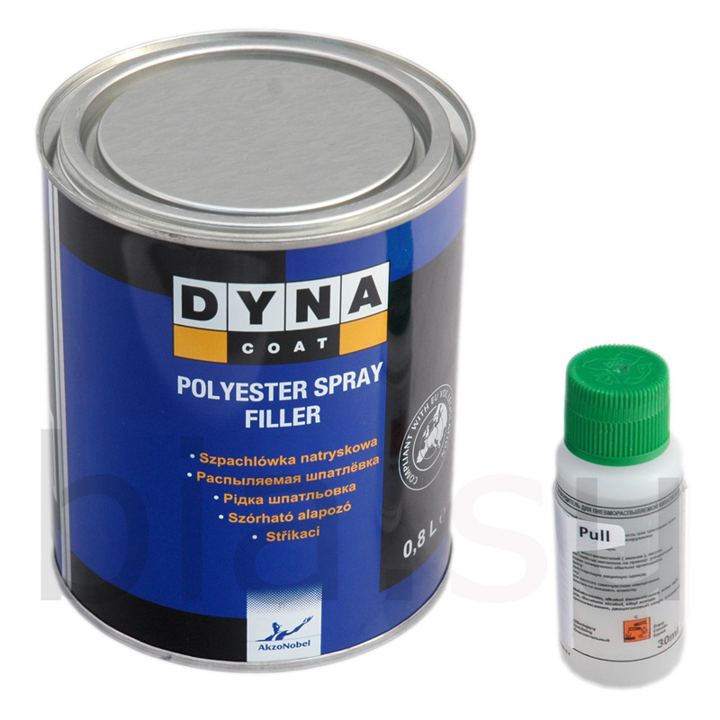 Шпатлевка Spray Filler распыляемая 0,8л  DYNA(12)