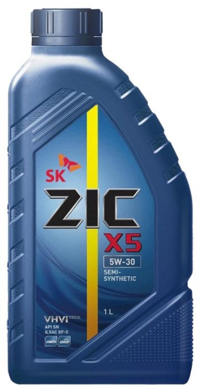 ZIC X5  5W-30 1л (п/синт) SN, GF-5  масло моторное