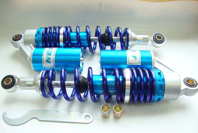 Амортизатор задний Альфа компл (L-340mm, D-12mm, d-10mm)(газовый с подкачкой)