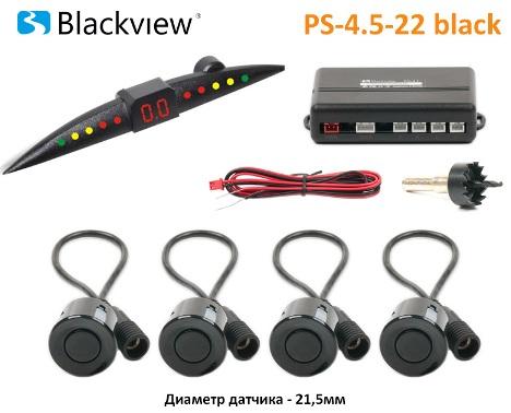 Парковочный радар BLACKVIEW PS-4.5-22 Black