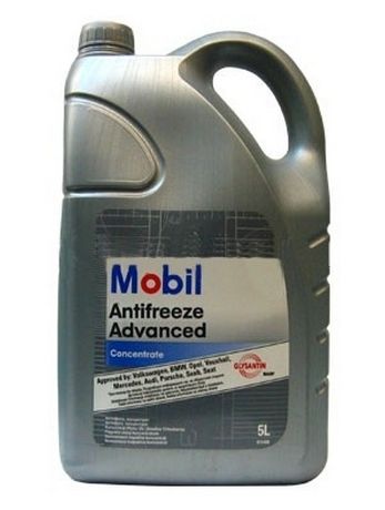 Mobil Antifreeze ADVANCED  5л (красный)  антифриз-концентрат