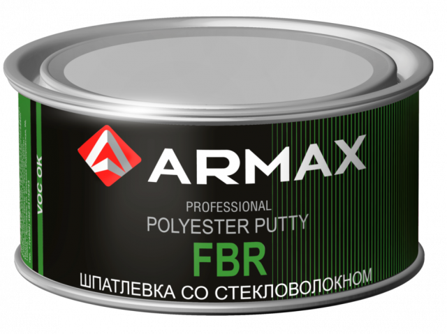 Шпатлевка ARMAX 2К Fiberglass Putty 0,5кг со стекловолокном  