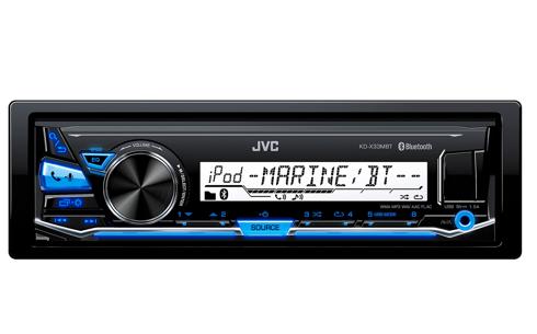 Автомагнитола JVC  KD-X33MBT Marine CD MP3