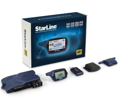 Автосигнализация StarLine A91 с обрат. связью и автозапуском