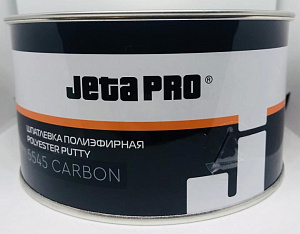 Шпатлевка углеволокно 1,0кг + отв. черная  Carbon JETAPRO (10)