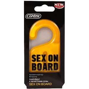Ароматизатор CONTEX Sex on board (подвесной, гелевый) 8,5мл