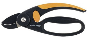 Секатор FISKARS Р43 контактный с петлей для пальцев 1001535