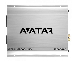 Автоусилитель AVATAR ATU- 500.1  1-канал (#).Гарантия 6 меcяцев.