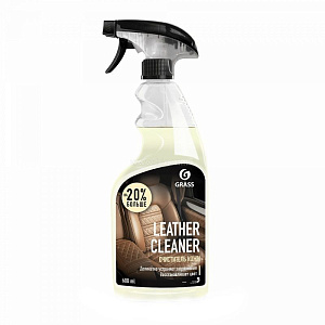 Очиститель кожи Leather Cleaner 600мл (триггер) GRASS (12) 