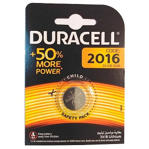 Элемент CR 2016 DURACELL