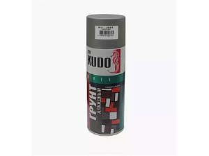 Грунт алкидный Серый 520мл универсальный KUDO (12)