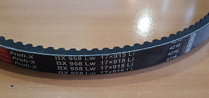 Ремень BX-958 Lw RUBENA Чехия (зубчатый) м/б Lifan WG900