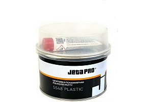 Шпатлевка полиэфирная, для пластика 0,25л + отв.  JETAPRO (12)