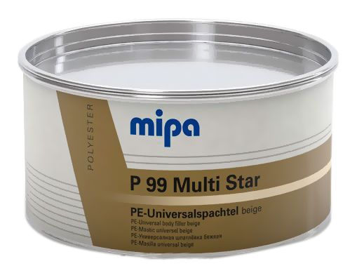 Шпатлевка универсальная бежевая P99 Multi Star MIPA 1кг (12)