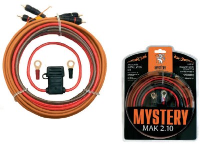 Комплект кабелей для 2-х канальный усилителя MYSTERY MAK 2.10
