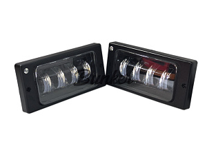 Фары светодиодные ПТФ AutoMento с ДХО ВАЗ Камаз (1шт) (РВБ)