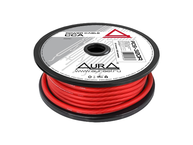 Кабель силовой AURA PCS-320R  1м  (25м)