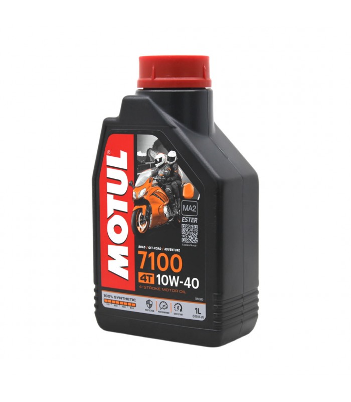 MOTUL 7100 Ester 4T 10W-40 SN, MA2 (100%синт) 1л  масло моторное