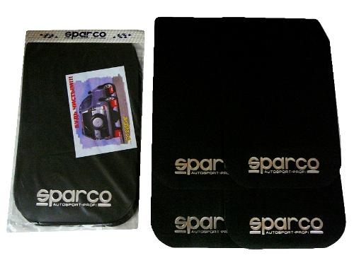 Брызговик универсальный SPARCO черный (4шт)