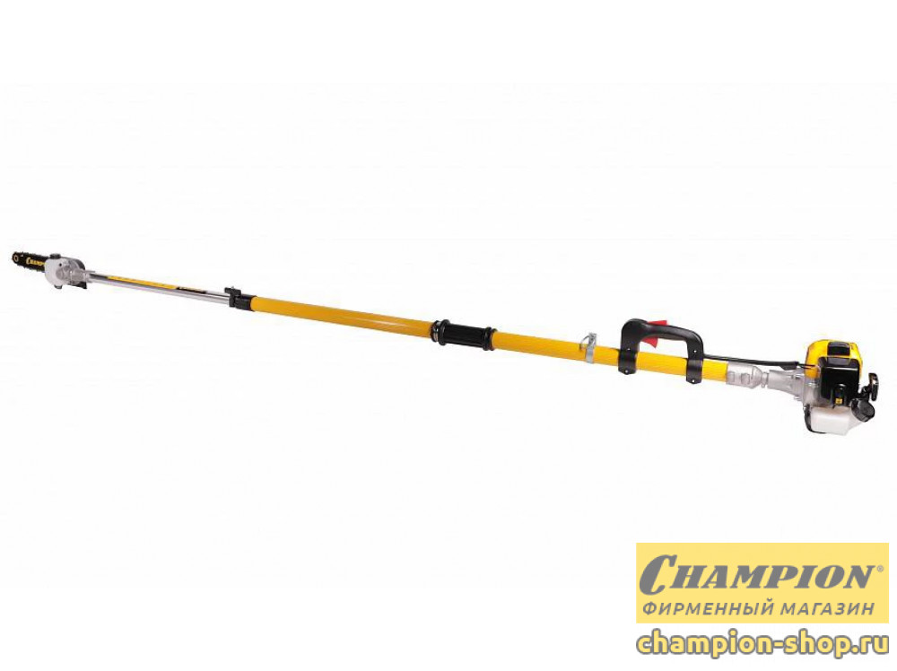 Высоторез бензиновый Champion PP125 (0.75кВт/1,0л.с, 25.4см3,2.94-4.24м, 12"-3/8-1,3-44, 9.5кг.) 