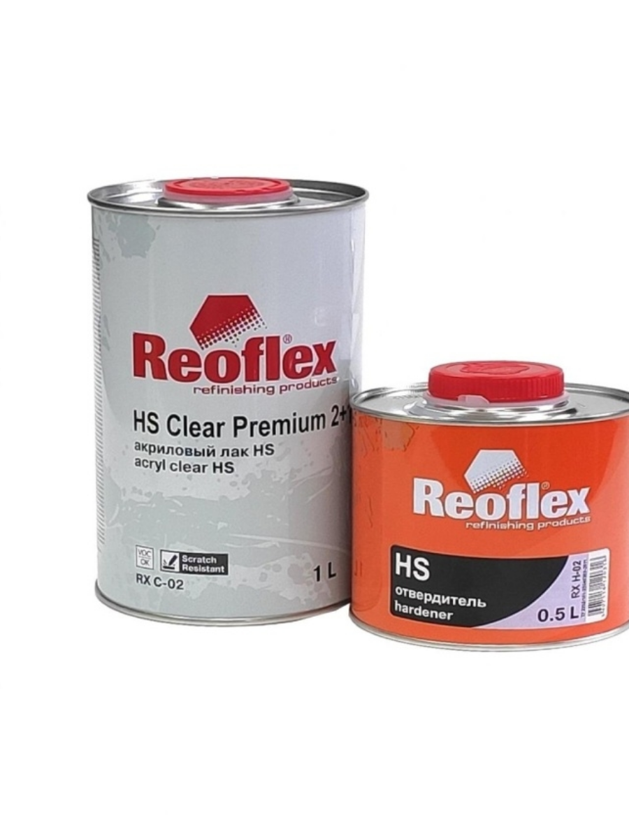 Лак Reoflex HS 2+1. Reoflex лак акриловый HS 2+1 Premium. Лак Reoflex HS Clear Premium 2+1. Отвердитель Reoflex RX H-02 для лака HS.