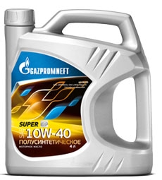 Gazpromneft Super 10W-40  4л (п/синт) SG/CD масло моторное