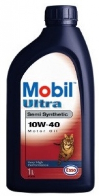 Mobil Ultra 10W-40  1л (п/синт) SL/SJ/CF масло моторное