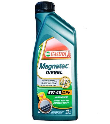 Castrol Magnatec Diesel 5W-40 DPF  1л (синт) C3 масло моторное
