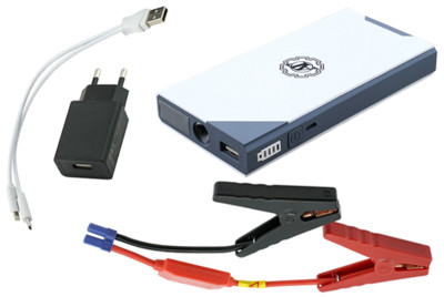 Устройство пуско-зарядное 8500мА/ч, фонарь, USB  AT38673