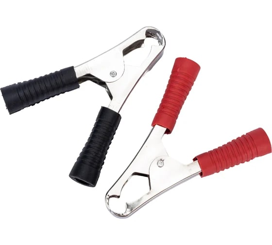 Зажим-крокодил 100А 105мм  (2шт)