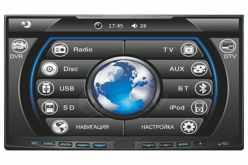 Автомагнитола ACV AVD-7100dd Ver15 2DIN