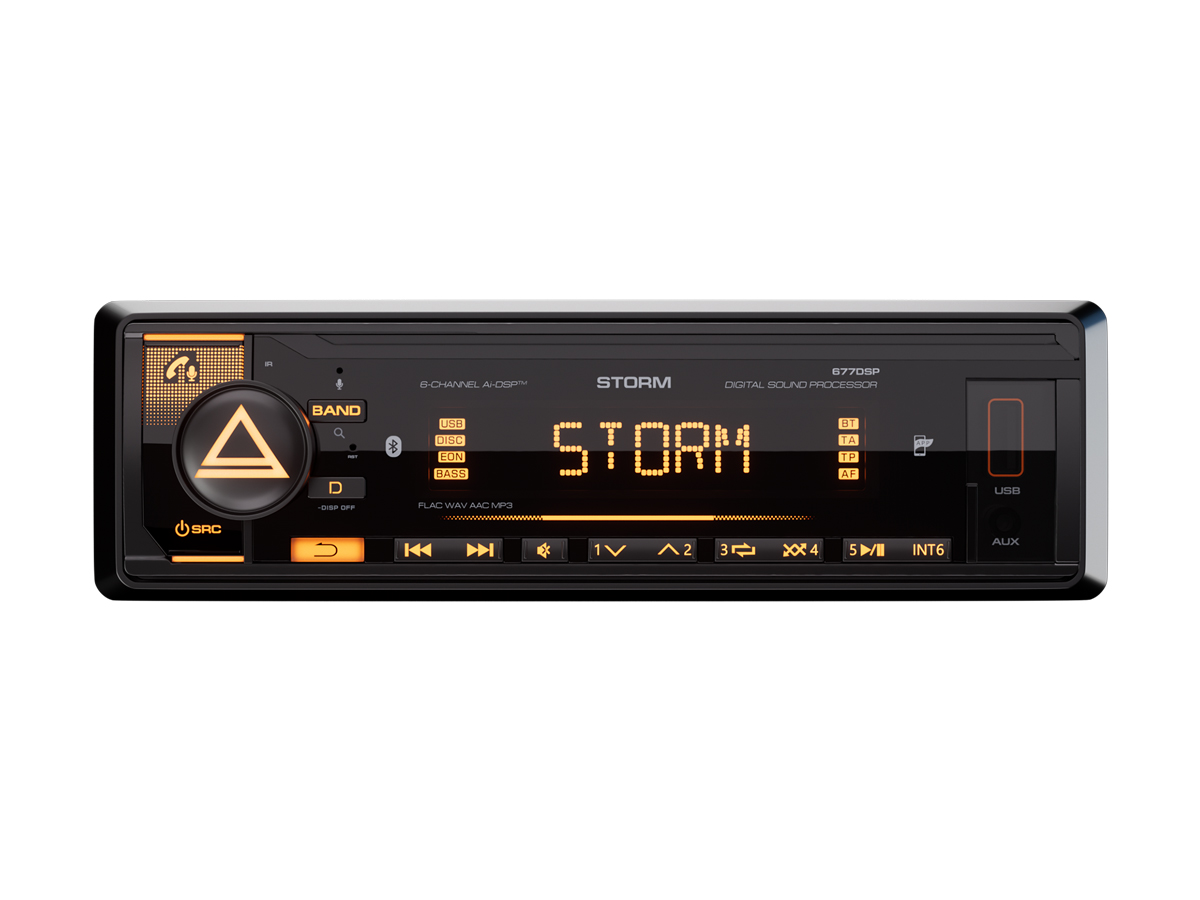 Автомагнитола AURA STORM-677DSP