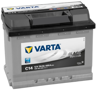 Аккумулятор VARTA 6CT-56.0 56Ач (обратная полярность)12В 480А 242*175*190 Франция