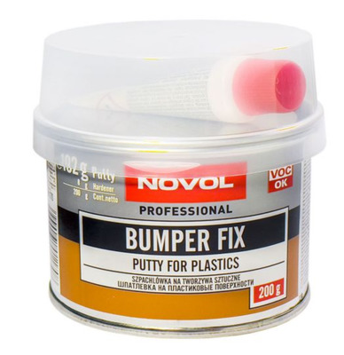 Шпатлевка NOVOL Bumper Fix для пластика 0,2кг (24)