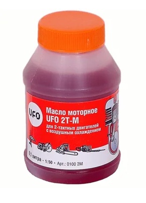 UFO 2T-M (красное) 0,1л масло моторное для 2-тактного двигателя  