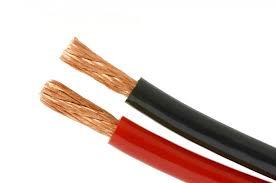 Кабель силовой "-" 8GA CADENCE Black 1м  (75м)  (#)