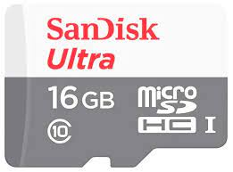 Flash-карта 16GB microSDHC Class10  Sandisk Ultra