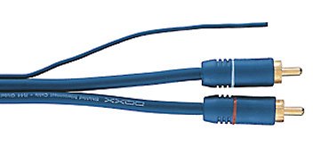 Кабель межблочный DAXX RCA R44-07 0,75м (2-х канальный)