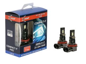 Лампа H11/H8/H9/H16 12V Compact-F PRO  XENITE (2шт) 